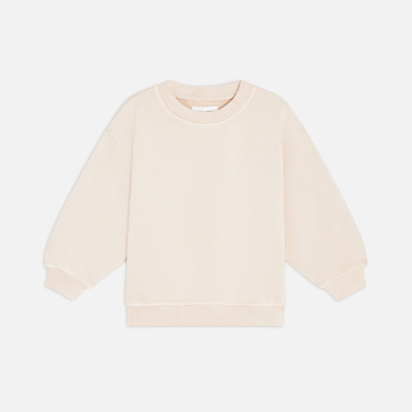 Mini Organic Fleece Crew Neck Sweatshirt